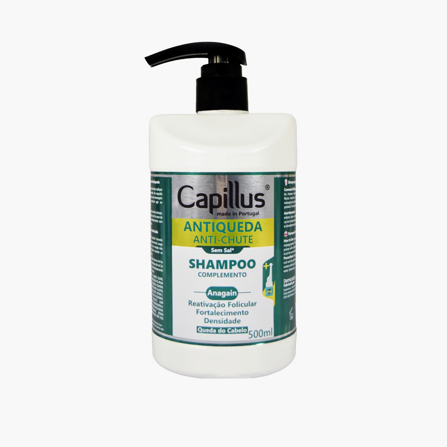 Shampoo Capillus Complemento Antiqueda 500ml