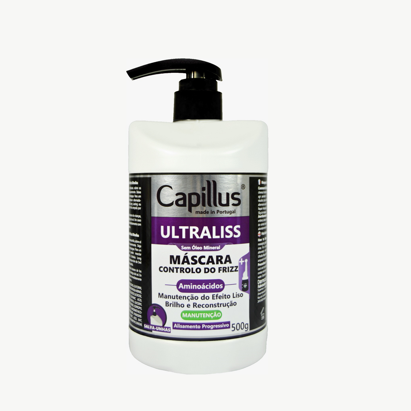 Máscara Controlo do Frizz Capillus UltraLiss 500g